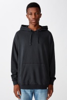 Cotton On Men - Pigment Dyed Oversized Pullover - Washed black Photo