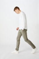 Cotton On Men - Skinny Stretch Chino - Washed khaki Photo