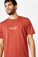 Cotton On Men - Tbar Street T-Shirt - Bruschetta red/unknown projects la Photo