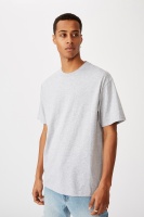 Cotton On Men - Essential Skate T-Shirt - Light grey marle Photo