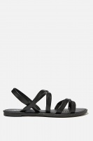 Rubi - Lucy Strappy Slingback Sandal - Black pu Photo