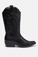 Rubi - Devon Tall Western Boot - Black Photo