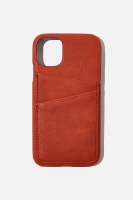 Typo - Cardholder Phone Cover Iphone 11 - Rust Photo