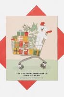 Typo - Christmas Card 2020 - Wonderful time of year dog trolley! Photo