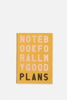 Typo - The Mini Undated Monthly Diary - Mustard good plans Photo