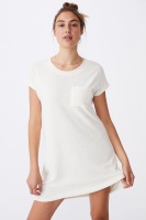 Cotton On Women - Terry Tshirt Dress - Seashell white Photo