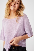 Cotton On Women - Match Me T- Shirt - Frosty lilac Photo
