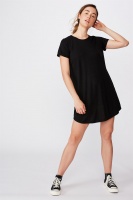 Cotton On Women - Tina Tshirt Dress 2 - Black 2 Photo