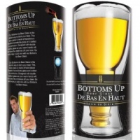 Final Touch Bottoms Up Beer Glass Photo