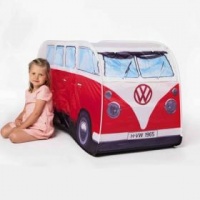VW Camper Van Kids Tent â€“ Red Photo