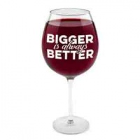 NA Giant Wine Glass 750ml â€“ Bigger is Always Better Photo