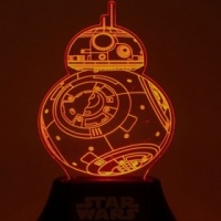 Star Wars BB8 Acrylic Light Photo