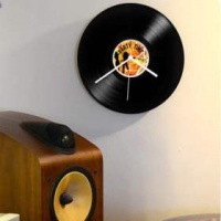 Knight Rider Record Collection Wall Clock â€“ Party Time Photo