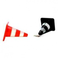 Bicyclick Salt and Pepper Traffic Cones Photo