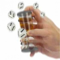 Thames and Kosmos Loaded Dice Shot Glass Photo