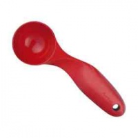 Final Touch Non-Stick Ice Cream Scoop â€“ Red Photo