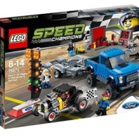 Lego Speed Champions Ford F-150 Raptor & Ford Model A Hot Rod Photo