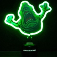 Ghostbusters Slimer Neon Tube Light Photo