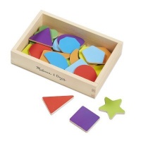 Melissa Doug Melissa & Doug Classic Toys - Magnetic Wooden Shapes & Colours Photo
