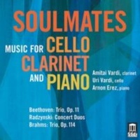 Delos Publishing Soulmates - Music for Cello Clarinet and Piano Photo