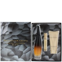Donna Karan Liquid Cashmere Black Gift Set - Eau de Parfum & Body Lotion & Eau de Parfum Rollerball - Parallel Import Photo