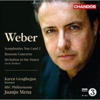 Chandos Weber: Symphonies Nos. 1 and 2/Bassoon Concerto/... Photo