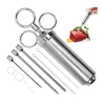 Lifespace Quality Stainless Steel Meat Marinade Injector Set Photo