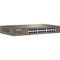 Tenda TEF1024D network switch Unmanaged Fast Ethernet Beige Photo