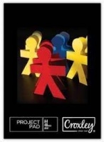 Croxley JD147 A4 Project Paper Pad - Bright Colours Photo