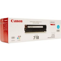 Canon 718 Cyan Toner Cartridge Photo