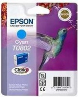 Epson T0802 Cyan Ink Cartridge Photo