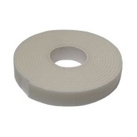 Unbranded White Craft Foam Tape - Double Sided 2mm Thickness - 12mm x 2m Photo
