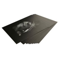Essdee Scraperfoil - Black Coated Rainbow Foil Photo
