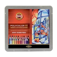 Koh i noor Koh-I-Noor Polycolor Set Of 48 Artist Coloured Pencils Photo