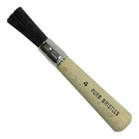 Handover Black Bristle Stencil Brush No4 Photo