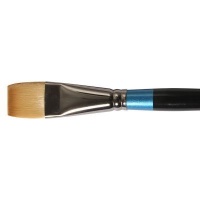 Daler Rowney Aquafine Watercolour Brush - Af55 Short Flat - 1" Photo