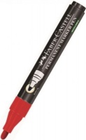 Faber Castell Faber-castell Permanent Marker Red Bullet Point Box Of 12 Photo