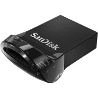 SanDisk Ultra Fit USB flash drive 128GB Type-A 3.2 Gen 1 (3.1 Black 3.1 up to 130MB/s 19.1 x 15.9 8.8 mm Photo