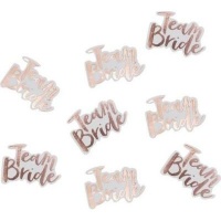Ginger Ray Team Bride - Rose Gold Foiled Team Bride Confetti Photo