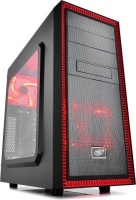 DeepCool Tesseract SW-RD Windowed Mid-Tower Chassis PC case Photo