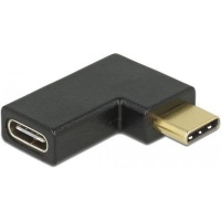 DeLOCK 65915 cable interface/gender adapter 1 x USB 3.1 Gen 2 Type-C male 1 x USB 3.1 Gen 2 Type-C female Black Photo