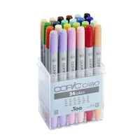 Copic Ciao Twin-Tipped Marker Set Photo