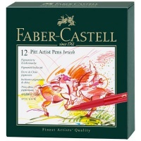 Faber Castell Pitt Artist Brush Pen Gift Box Set Photo