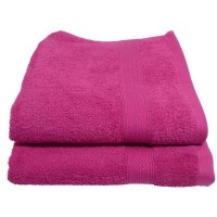 Bunty 's Plush 450 Hand Towel 050x090cms 450GSM - Fuschia Home Theatre System Photo