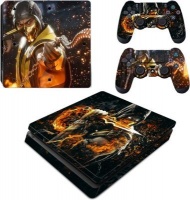 SKIN-NIT Decal Skin For PS4 Slim: Scorpion Fire Photo