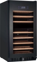 Snomaster 94 Bottle Wine Chiller with Black Cabinet and Glass Door Photo