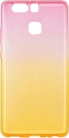 Tellur Silicone Cover for Huawei P9 Pink&Orange Photo
