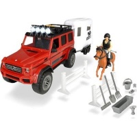 Dickie Toys Playlife Series - Horse Trailer Set Photo