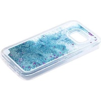 Tellur Hard Case Cover Glitter for Samsung S7 Edge Blue Photo