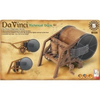 Academy Da Vinci Series 5: Mechanical Drum Model Kit Photo